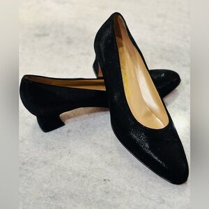 Salvatore Ferragamo Glitter Heels